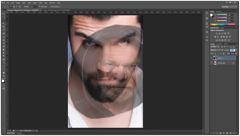 Drop Opacity Visibility