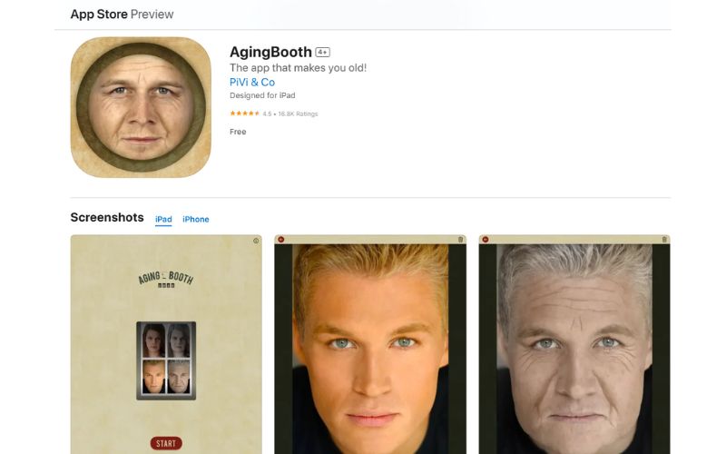 Agingbooth Age Filter