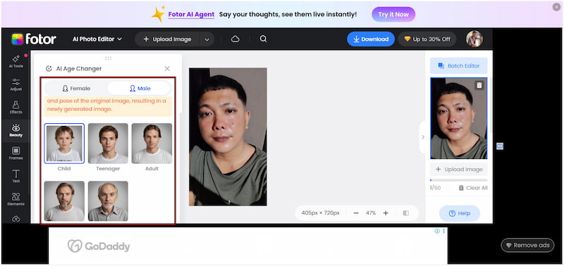 Process Aging Effect