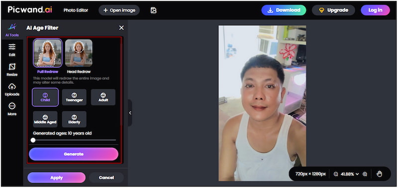 Select Child Filter
