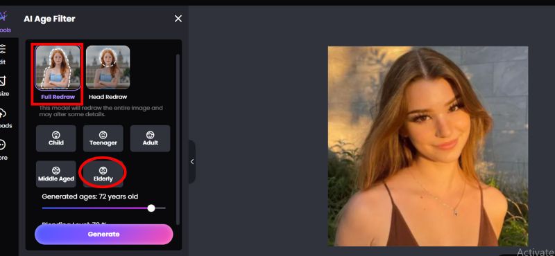 Choose Elderly Filter