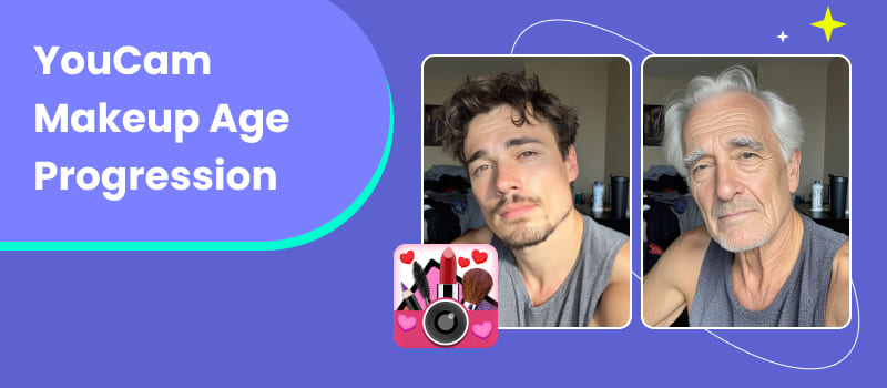 YouCam Makeup Age Progression