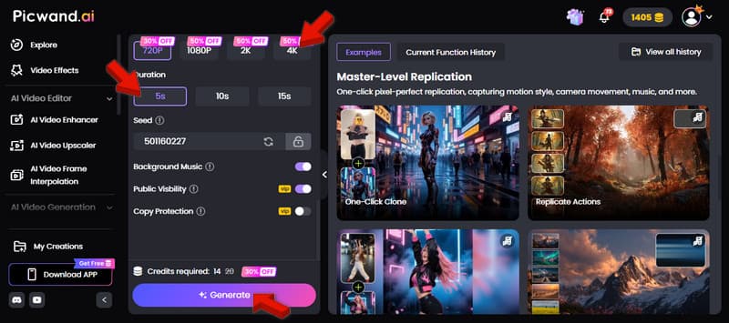 Finalize Settings And Generate