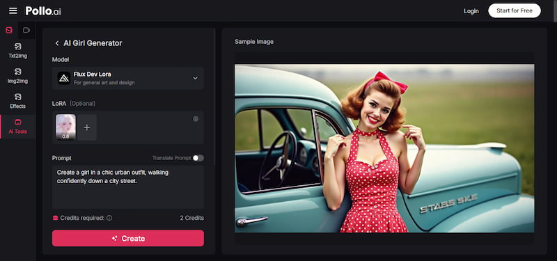 Pollo AI Girlfriend App