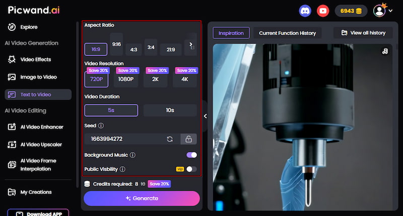 Customize Video Settings