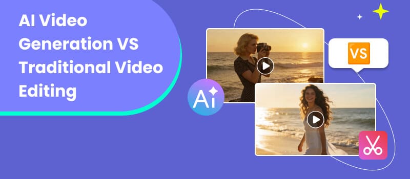 AI Video Generation vs Traditional Video Editing