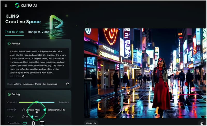Prompt Example For Text to Video