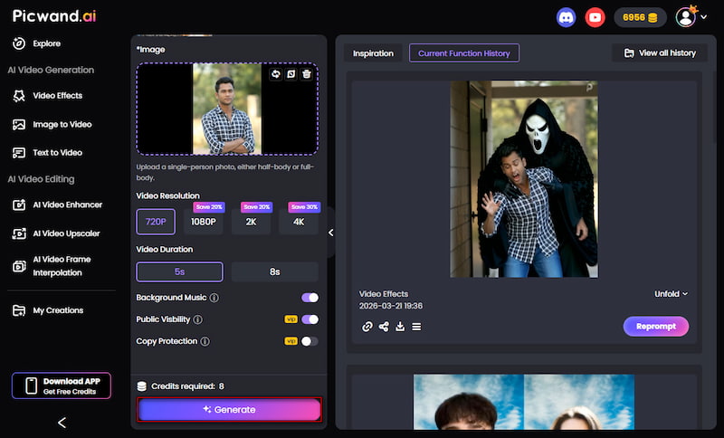 Generate Ghostface Video