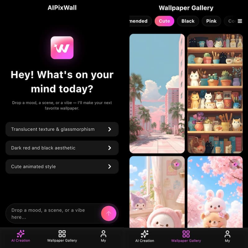 Aipixwall Interface