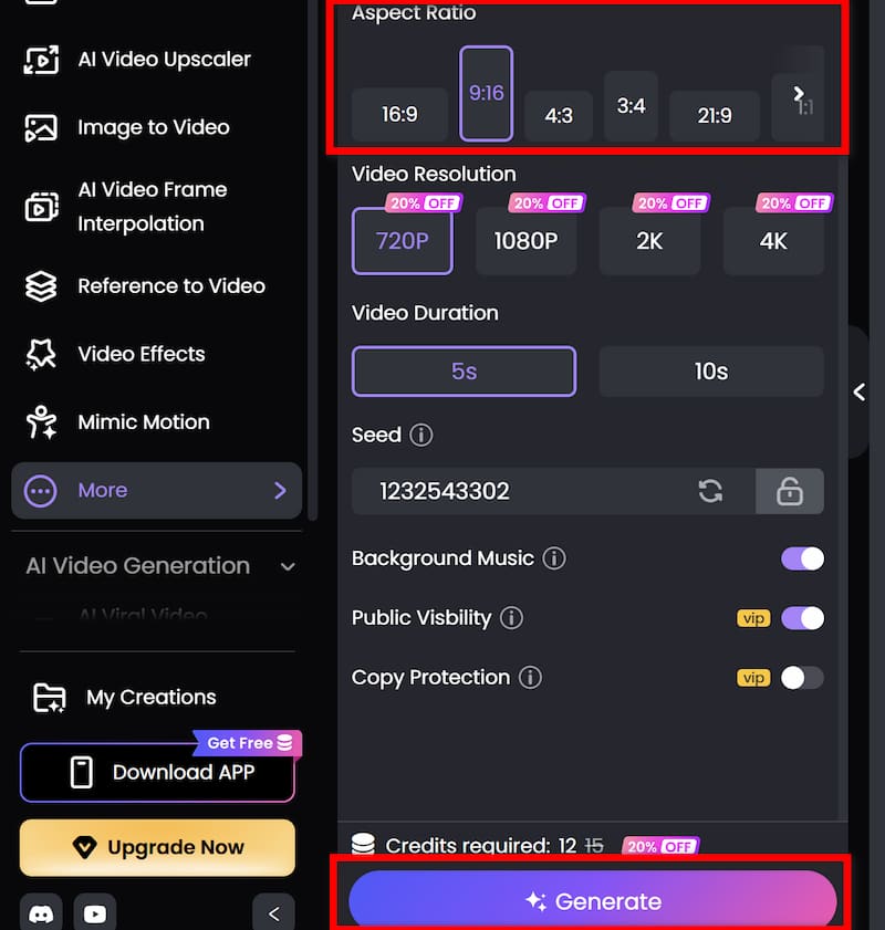 Picwand Parameters Adjustment