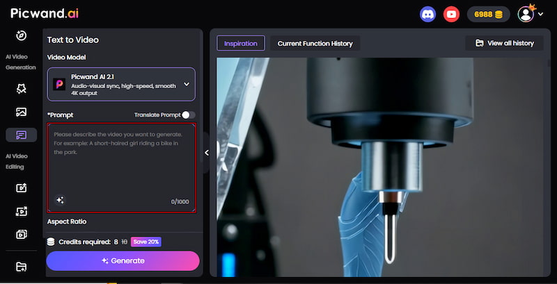 Enter Hugging Prompt