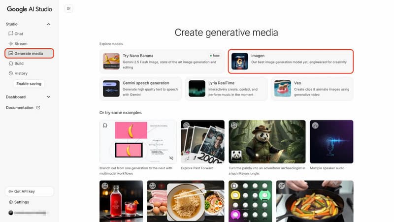 Proceed To Generate Media In Imagen