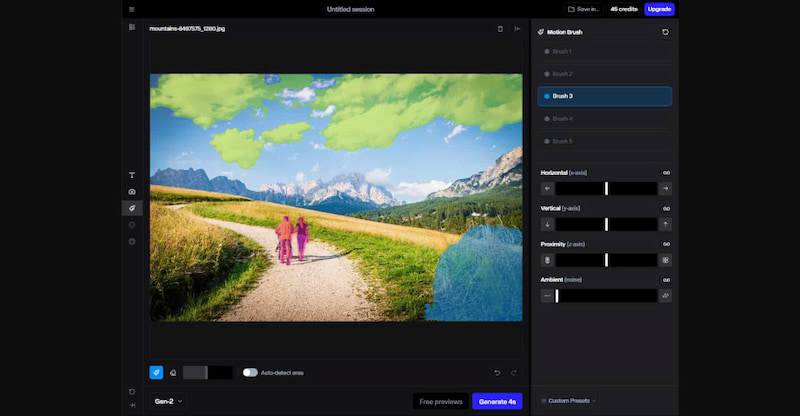 Runway Ai Multi Motion Brush
