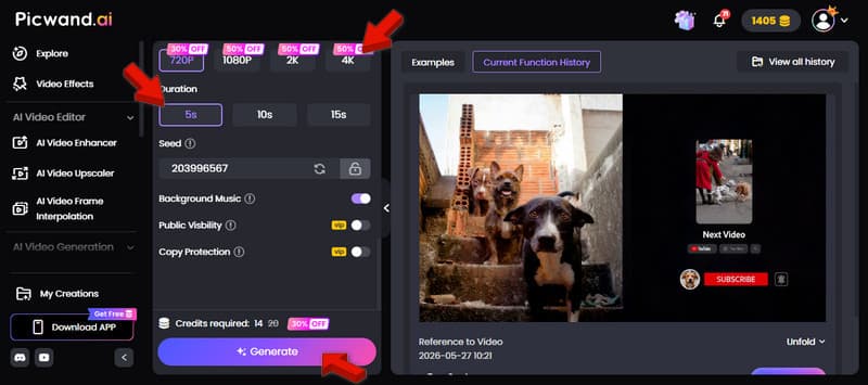 Finalize Settings And Generate