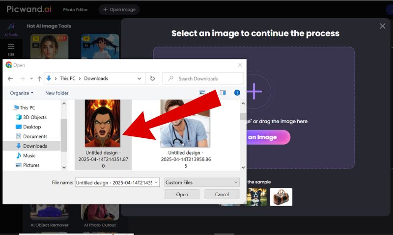 Upload Your Art Photo