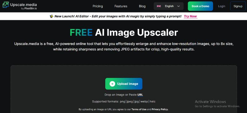 Upscale Media Art Enhancer