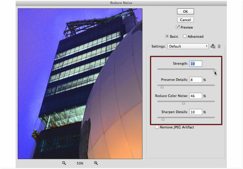 Adjust Slider Settings