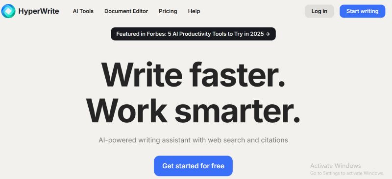 Hyperwrite Ai Document Enhancement