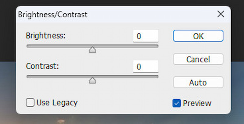 Photoshop Set Values
