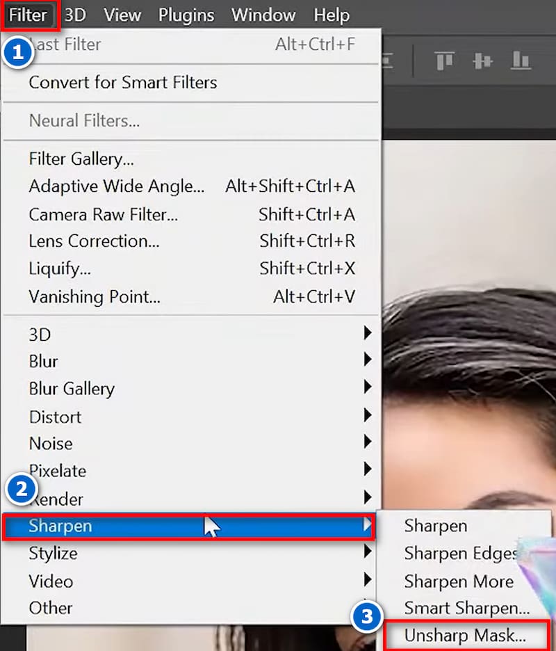 Photoshop Unsharp Mask