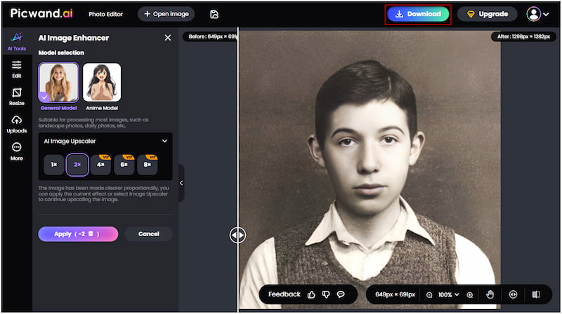 Download Restored Old Photo