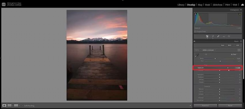 Lightroom Exposure