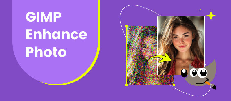 GIMP Enhance Photo