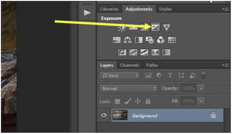 Access Adjustment Tab