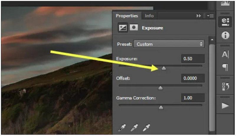 Configure Properties Sliders