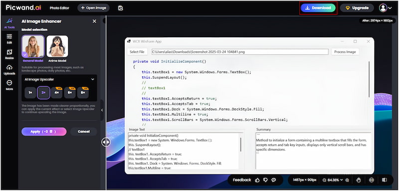 Download Improved Screenshot