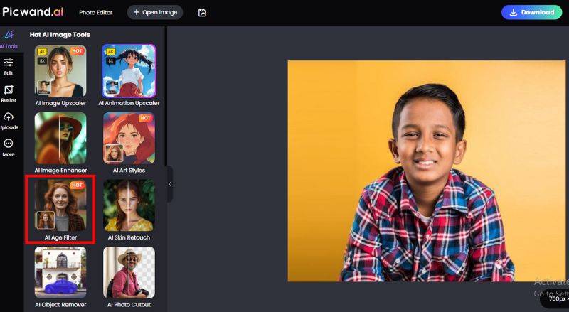 Choose Ai Age Filter