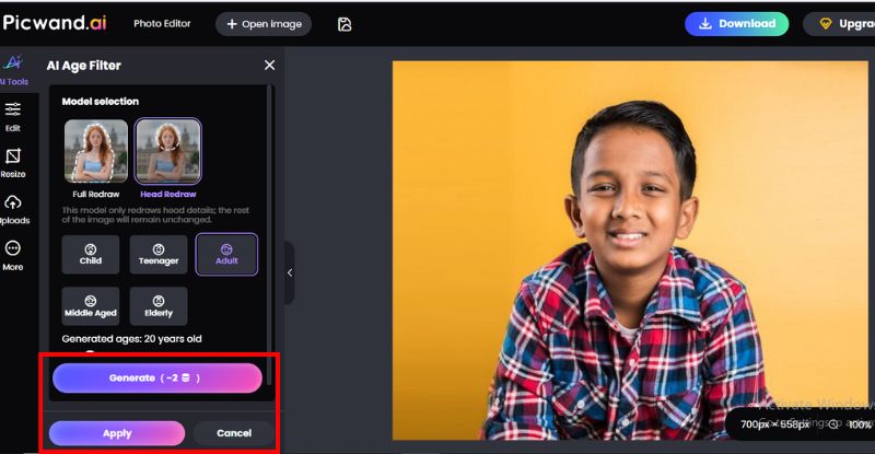 Click To Generate