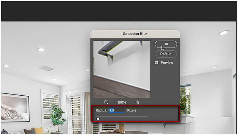 Access Gaussian-blur
