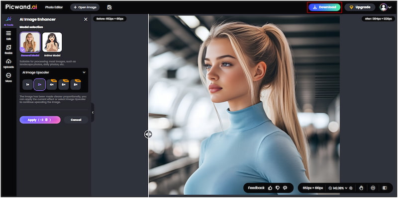 Download Unpixelated Image