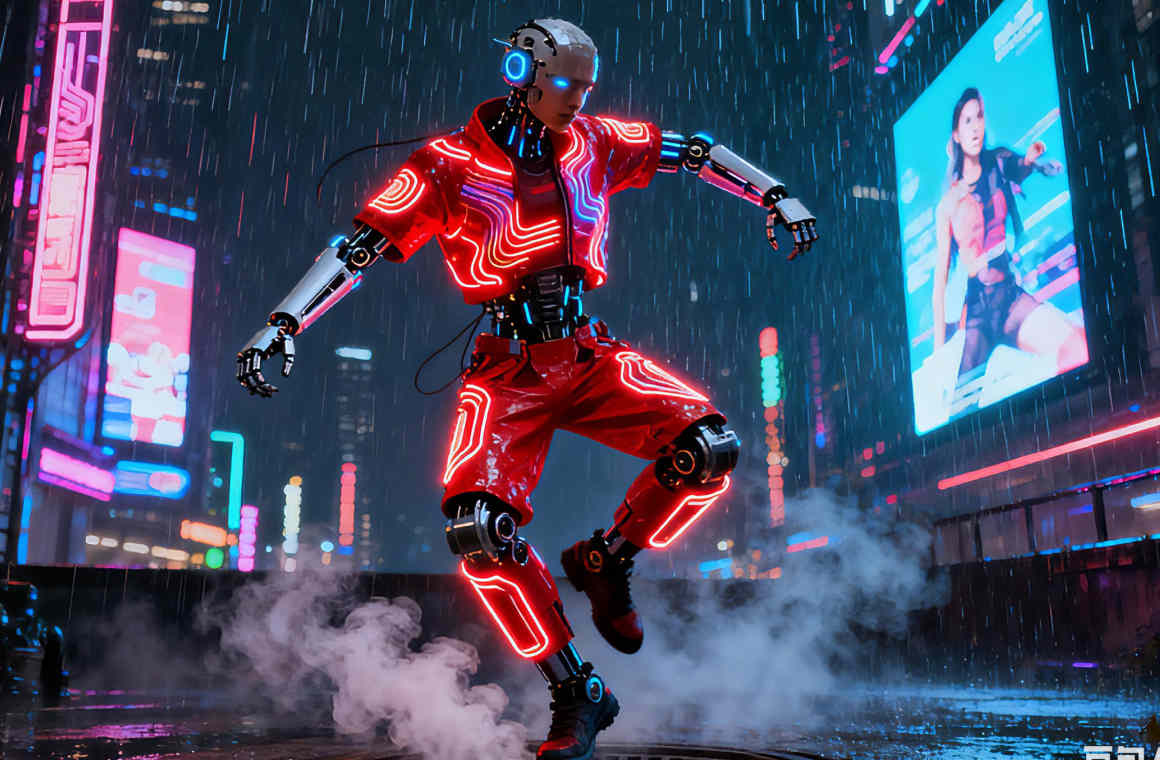 Luma AI Robotic Dance