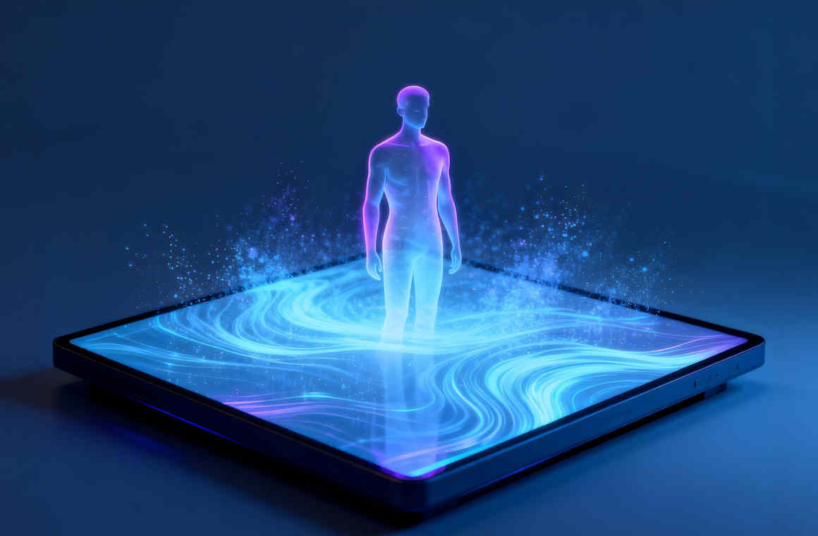 Pika Ai Virtual Human Figure Rotates