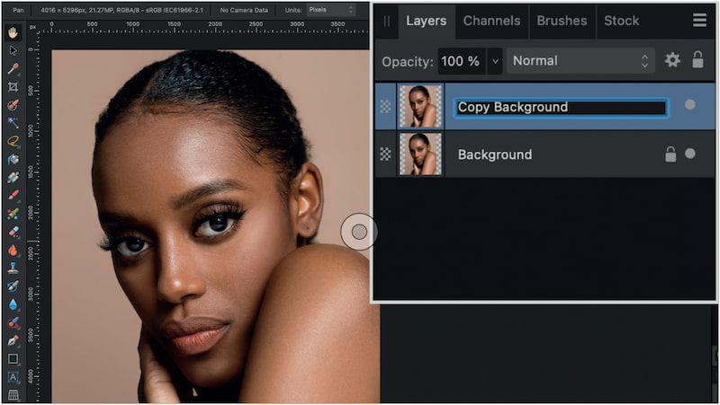 Duplicate Background Layer