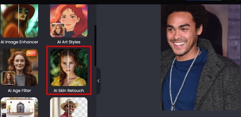 Select AI Skin Retouch