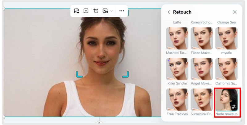 Select Makeup Effect