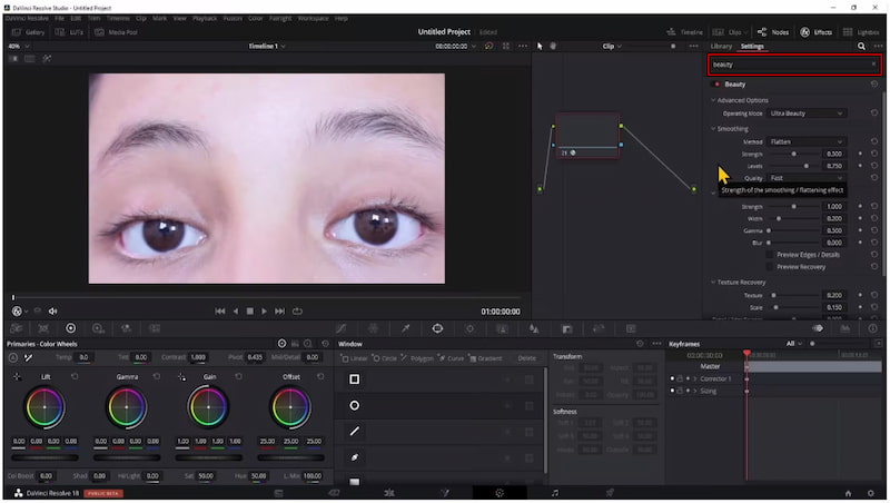 Search Beauty Filter