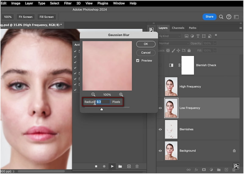 Increase Radius Value