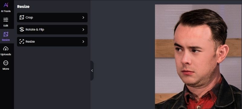 Resize The Enhanced Image