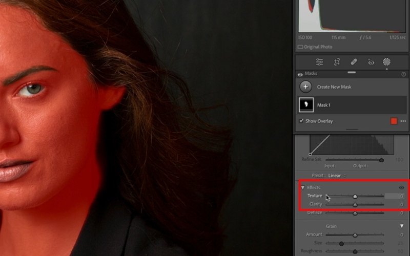 Adjust Texture And Clarity