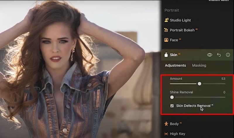 Adjust Amount Slider