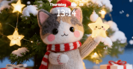 AI Christmas Pet Wallpapers