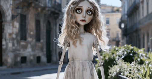 AI Haunting Doll Effect