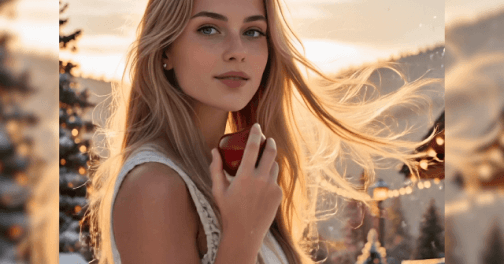 Christmas Apple Bite