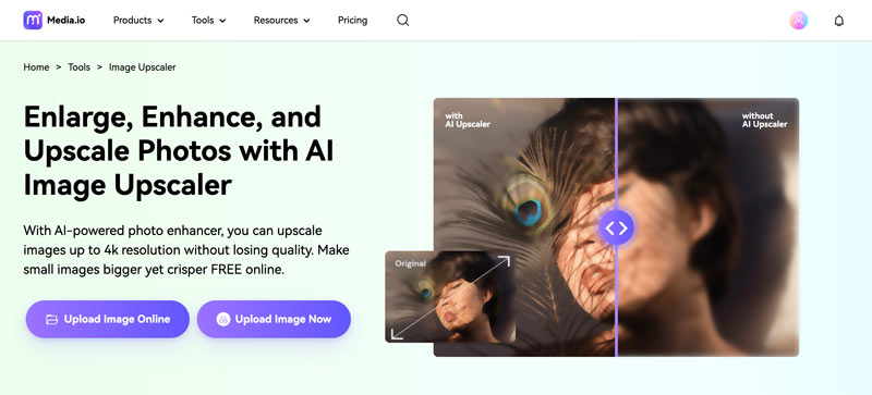 Media Io Ai 4k Image Upscaler