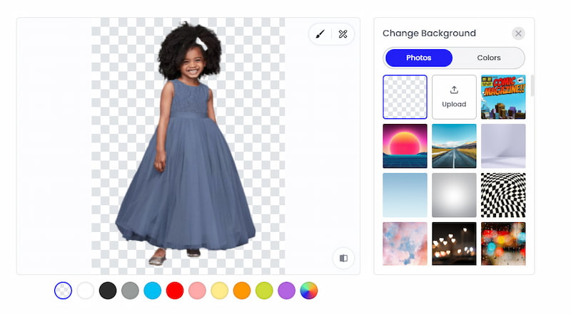Change Background Freely