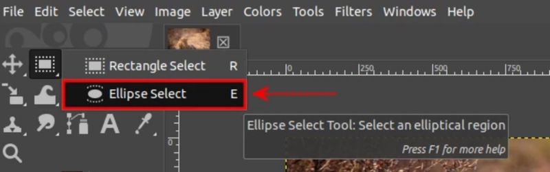 Choose Elliptical Selection